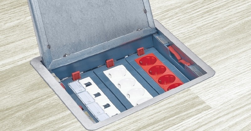 Megújult Legrand padlódobozok és POP-UP dobozok