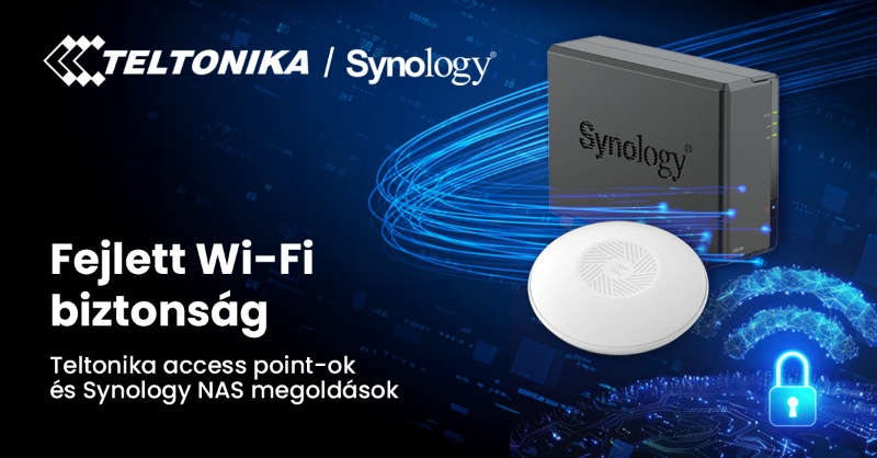 Teltonika access point-ok és Synology NAS megoldások